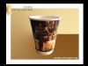 biodegradable hot drink cup pe coated paper cup