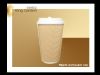 leading quality 16oz 16oz ripple wall cup hot drink coffee paper